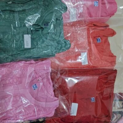 Baby Pink Muslin Kurta Set (2-Pieces)